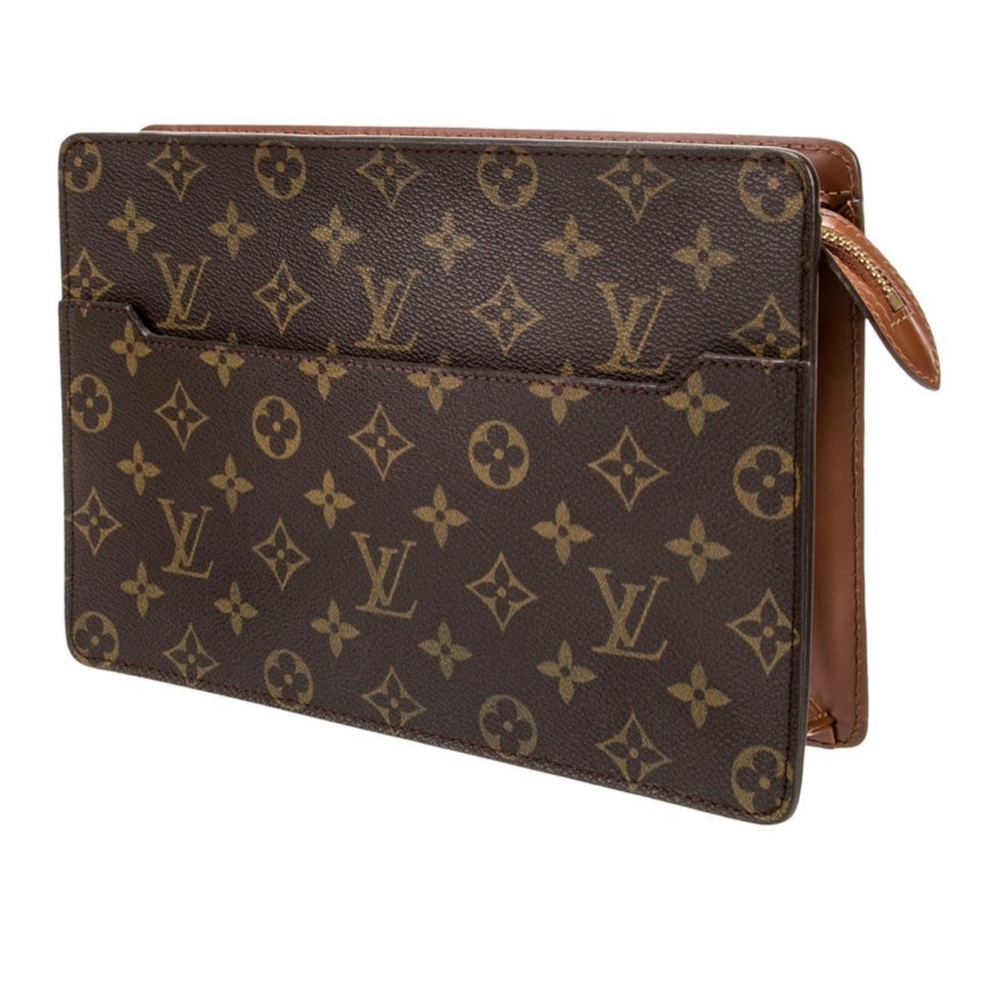 Louis Vuitton Monogram Pochette Homme. No dust bag & no box.